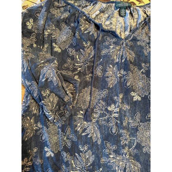 RALPH LAUREN LAUREN JEANS TOP size 2X - Picture 2 of 6